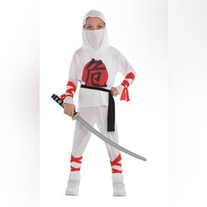 Warrior Ninja Boy's Costume Medium 8-10